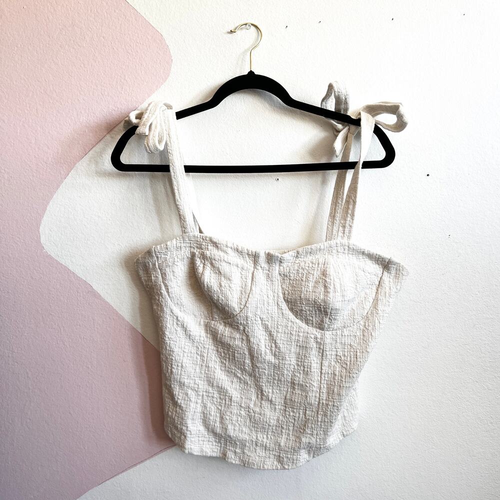 Maeve‎ Anthropologie Babydoll Top Romantic Cottagecore Soft Girl Coquette Large